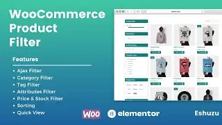 Woocommerce Product Filter Widget for Elementor