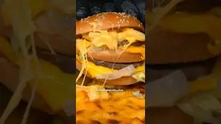 BIG MAC AND CHEESE?! & more McDonalds with EXTRA Cheesy Baked Mac N Cheese! #asmr #mukbang #food
