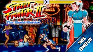 Street Fighter II: The World Warrior (SNES) 【Longplay】