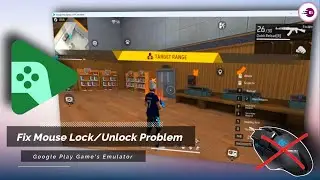 Google Play Games Emulator - Mouse Lock/Unlock Button Not Working Fix