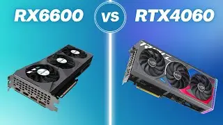 Graphics Card Battle: RX6600 vs. RTX4060 - Which GPU for Cyberpunk?