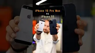 iPhone 5 vs iPhone 15 Pro Max!