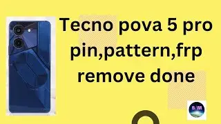 Tecno Pova 5 pro LH8N pin,pattern & frp reset done by Android multi tool