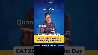 CAT 2024 Tip of the Day - #18 - 83 Days To CAT