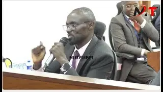 Drama as New GenZ CS Mugaa meets Corruption Face to face in the Ministry of Water as he answers MPs