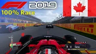 F1 2019 - Lets Make Leclerc World Champion #7: 100% Race Canada