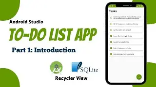 To Do List App Android Studio Tutorial | Part 1 - App Introduction | The Penguin Coders