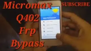 Micromax Q402 frp bypass || Bharat 2 frp google account remove