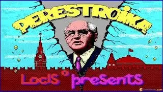 Perestroika - Toppler gameplay (PC Game, 1990)