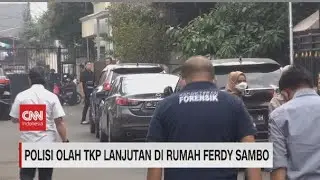 Polisi Olah TKP Lanjutan di Rumah Ferdy Sambo