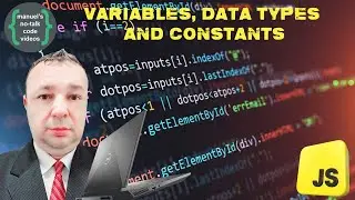 JavaScript - 2. Variables, Data Types and Constants