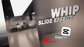 Whip sliding effect tutorial | Capcut video editing