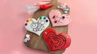 3 Interactive Valentine Cookies