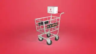 Shopping Cart with Boxes for After Effects 2024