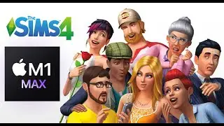 The Sims 4 on the 2021 MacBook Pro 14