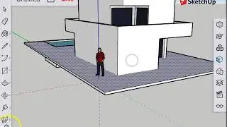 Sketchup Modern House part 4