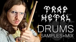 HOW TO TRAP METAL: DRUMS 🥁 | Trap metal beat tutorial in Reaper