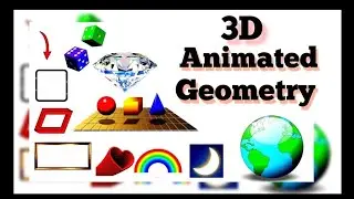 How many geometric shapes Geometry/ 3d geometries/ Shapes