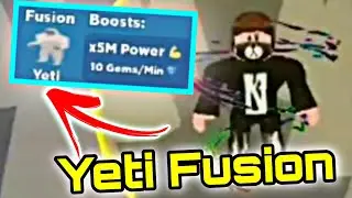 SUPERPOWER FIGHTING SIMULATOR *YETI FUSION* | Roblox Superpower fighting simulator