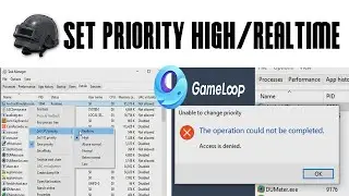 Gameloop Priority Set to High or Realtime | Pubg Mobile | Emulator | Windows 10