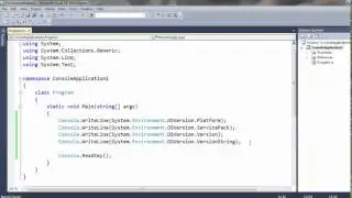 Get System Information using C# Console Application