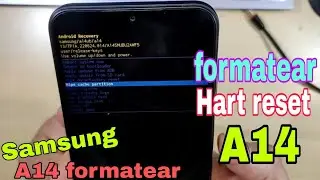 cómo formatear un Samsung A14/Hart reset Samsung A14/Resetear Samsung galaxy A14 SM-A145M