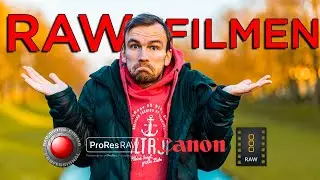 RAW VIDEO FILMEN ? - Welches RAW Format ist das Beste? ProRes Raw, Blackmagic Raw, Red Raw?