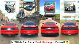 Ford Mustang Top Speed Car Simulator 2, Extreme & Ultimate Simulator, Car Parking Multiplayer