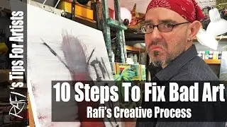 10 Steps To Fix Bad Art - Tips For Artists