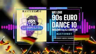 We Love 90´s Eurodance vol. 10 ★ Megamix 2024 ★ Hits 1993-1995 ★ Flag Edition