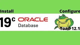 How to Install Oracle Database  19c and Toad 12.1 and Oracle Instant Client and configure