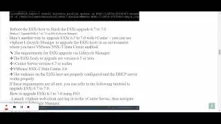 How to Upgrade from VMware vSphere ESXi 6.7 to 7.0 Using VCenter and Command Line
