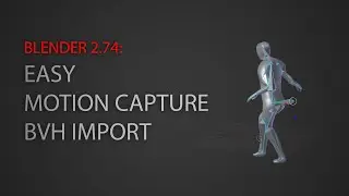 Blender 2.7 Easy solution for using mocap bvh files with your rig