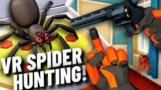 SPIDERS are EVERYWHERE in this NEW VR GAME! // Quest 2, PSVR 2 & PC VR