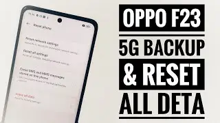 Oppo F23 5G Backup & Reset | Settings Full Information | All Oppo Phones Reset 🔥🔥🔥