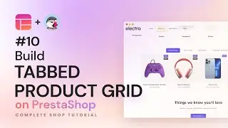 [10] How to build Tabbed Product Grid on PrestaShop with Creative Elements live pagebuilder|Tutorial