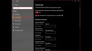 Why There Is No GAME DVR Column In The Gaming Section In Settings In Windows 10?