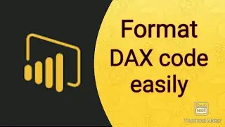 Format your DAX code easily | Power BI for beginners| Power BI shorts | Power BI tips 