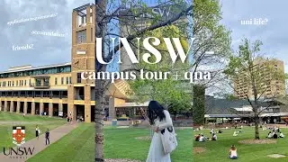 UNSW Campus Tour + Honest Q&A About Uni and Sydney Life!