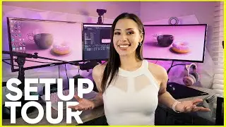 Home Office: Desk Setup Aesthetic 2021 | Small Home Office Tour