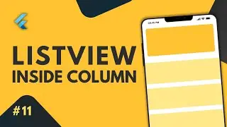 Flutter ListView inside column - With 2 professional ways