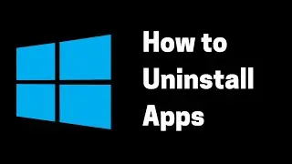 How to uninstall apps on windows 11