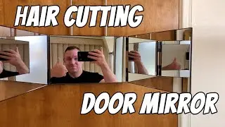 Mirror to cut your hair by yourself. I should have gotten this 3 Way Mirror years ago!