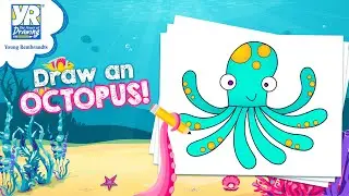 Teaching Kids How to Draw: How to Draw an Octopus