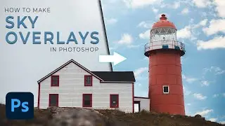 How To Apply Sky Overlays In Photoshop + FREE Sky Templates