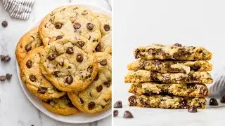 How To Make the BEST Bakery Style Chocolate Chip Cookies • Full Recipe