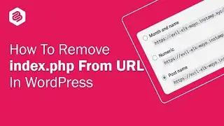 How To Remove index.php From URL In WordPress