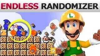 How I Made an Endless RANDOM Level Generator! | Super Mario Maker 2