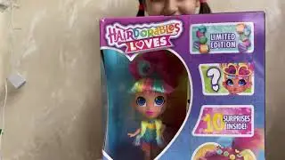 Распаковка коллекционной куклы hairdorables Trolls Eva Bonnie