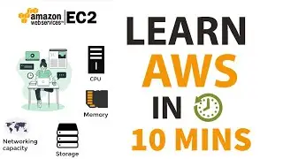 AWS tutorial for beginners,  AWS under 10 minutes, AWS for beginners.